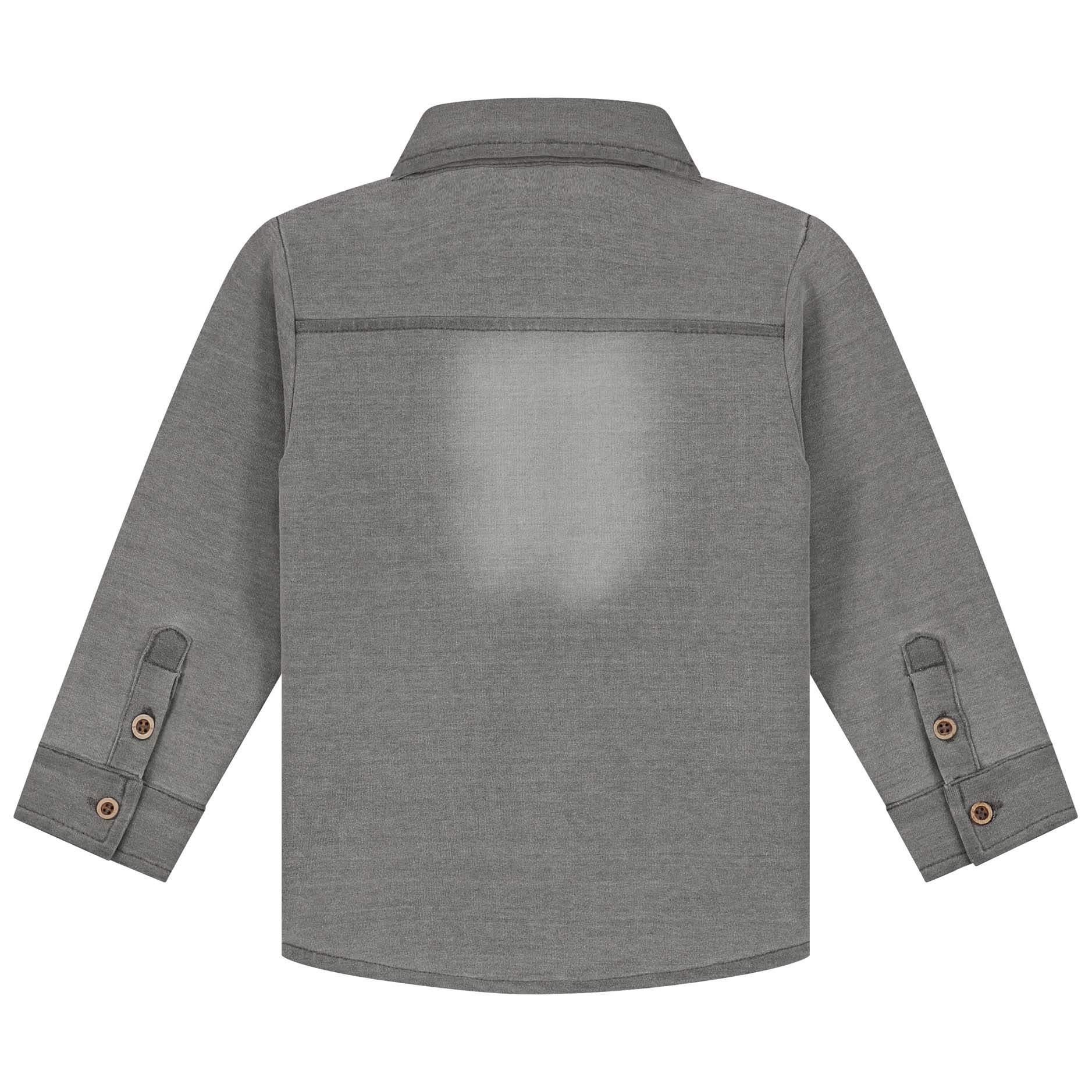 Prénatal peuter blouse lange mouwen  grijs