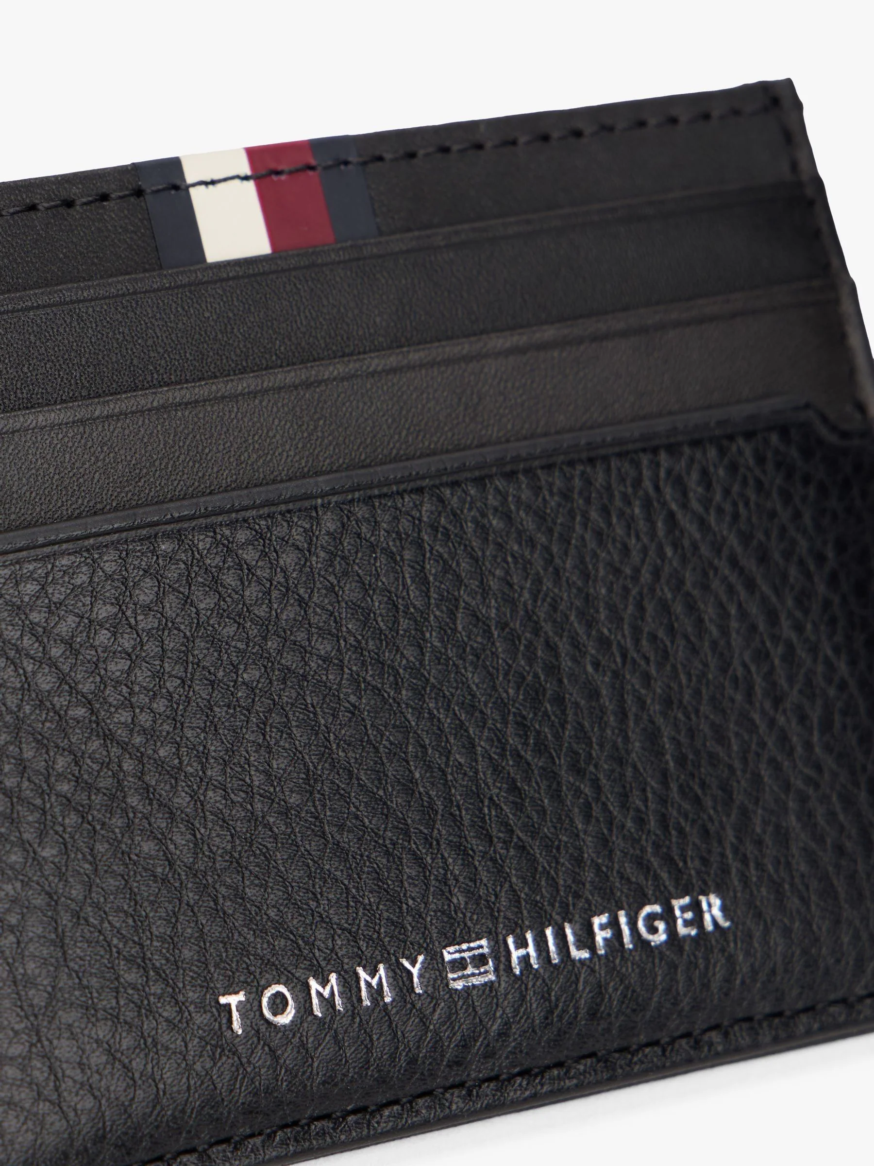 Tommy Hilfiger Business Corporate Leather Card Holder
