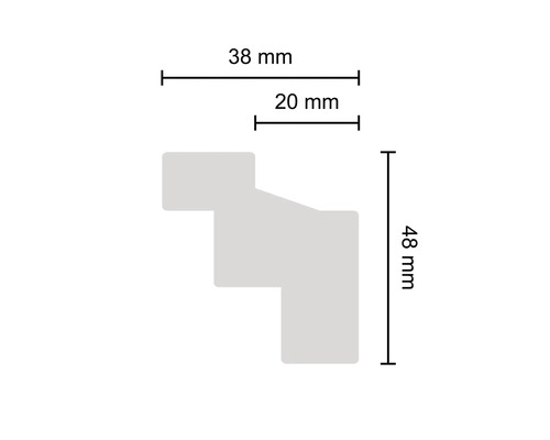Kristine witte lichtstrip 1x 2 m
