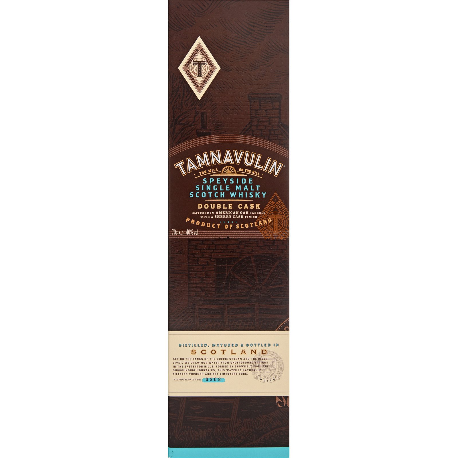 Tamnavulin Double Cask Single Malt Whisky 40 % 70cl