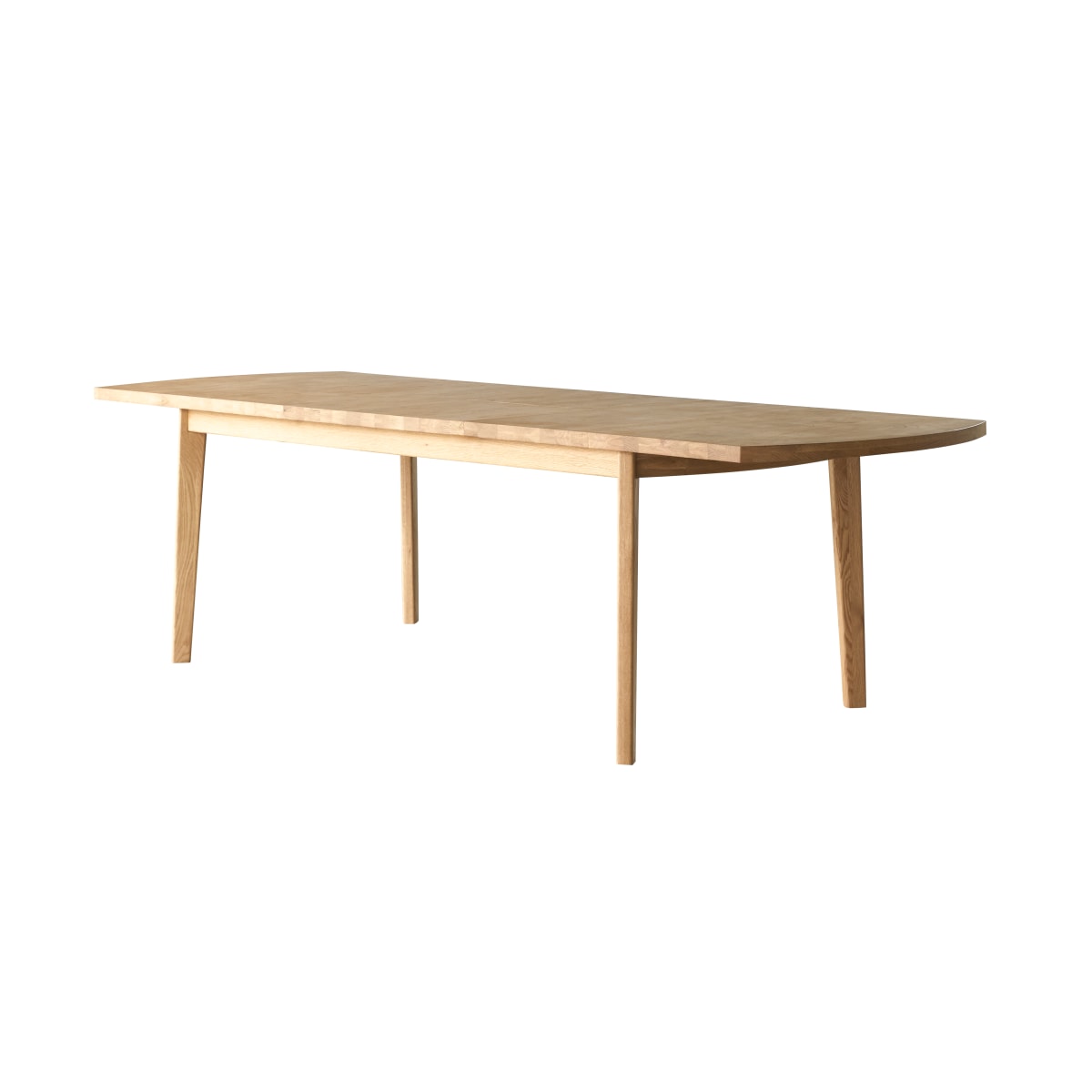 Tikamoon - Uitschuifbare tafel in massief eikenhout 270x95 Maia