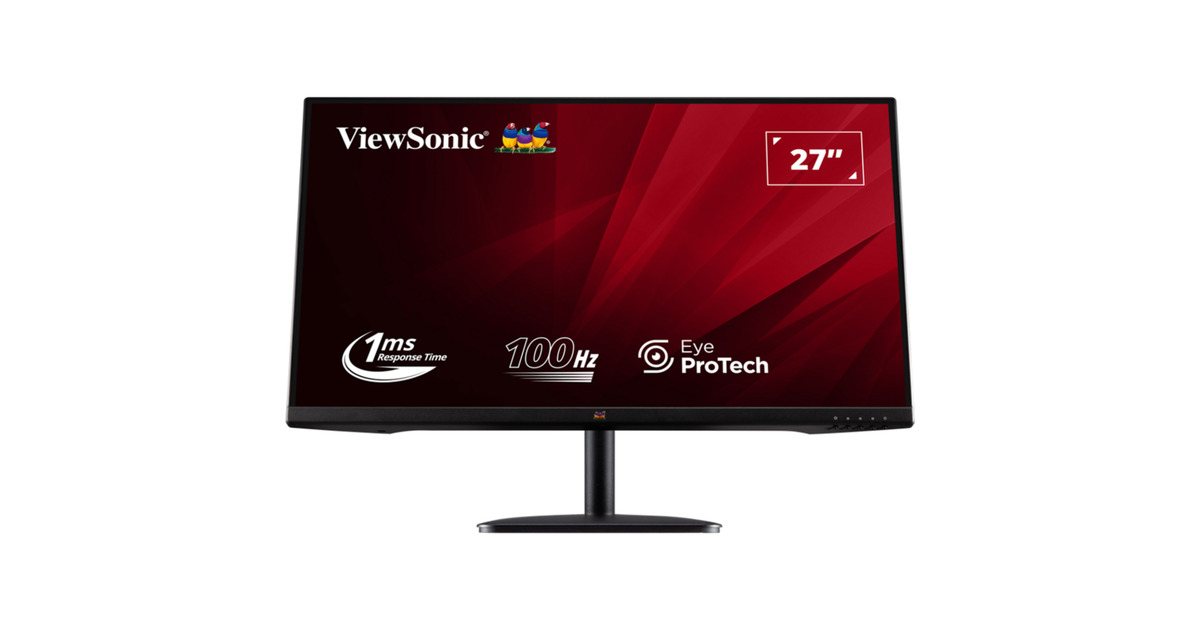 ViewSonicVA2732-H-2 Full HD 100Hz IPS Monitor, 1ms 27