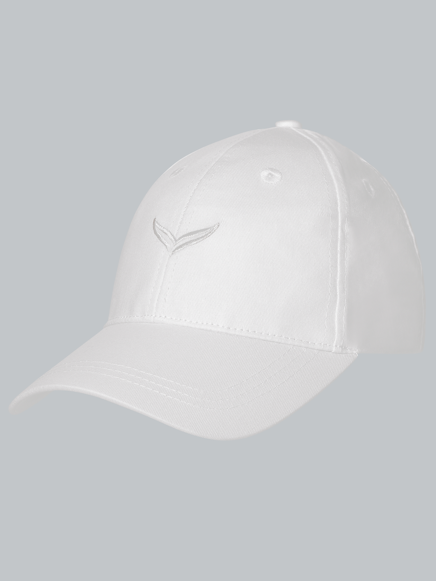 Baseballmütze mit Schwinge Weiss