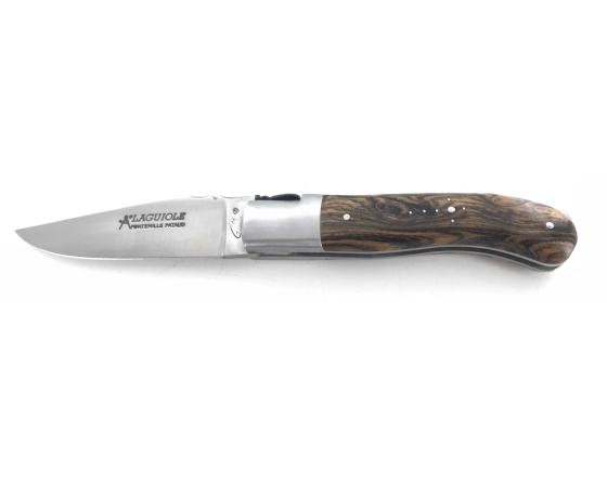 Laguiole Gentleman Bocote Couteau de Poche - Laguiole par Fontenille Pataud