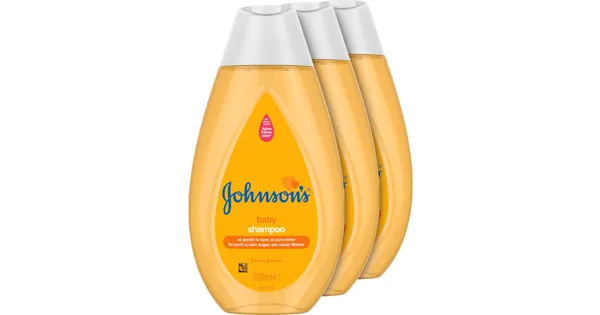Johnson's Baby Shampoo 3 x 300 ml