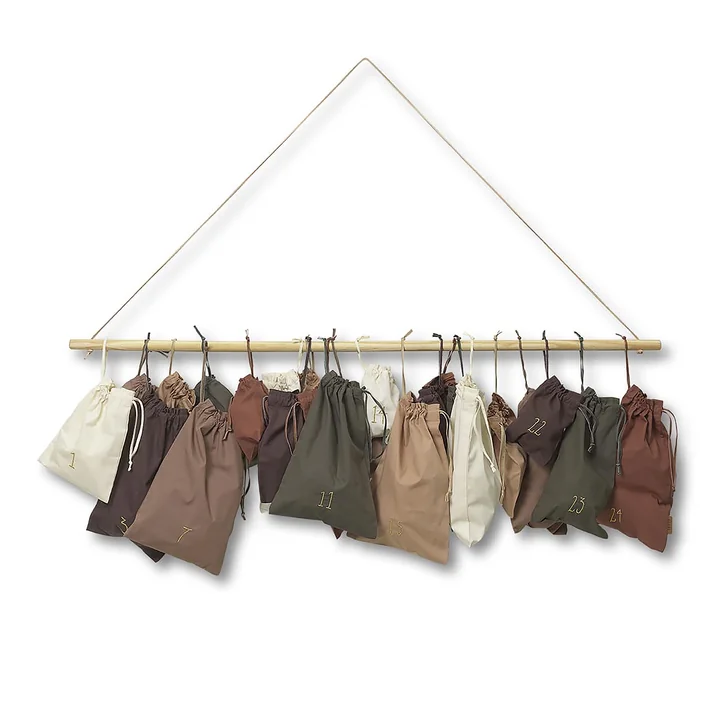 Ferm Living - Christmas Countdown Adventskalender, mehrfarbig