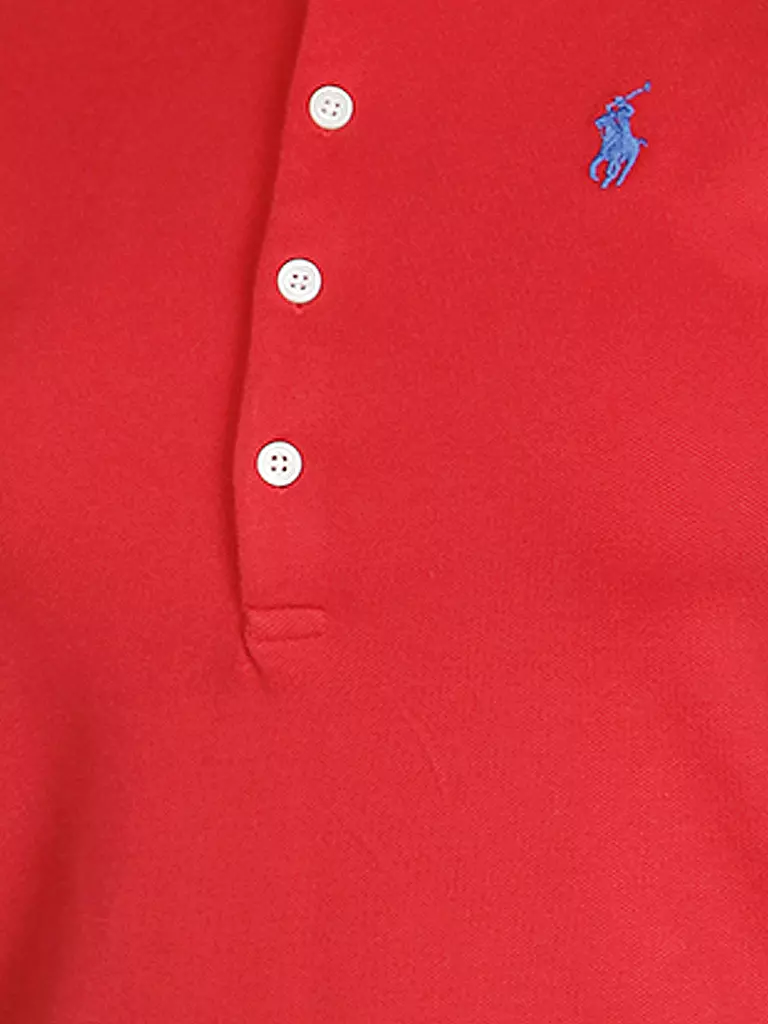 POLO RALPH LAUREN Poloshirt Slim Fit JULIE rot
