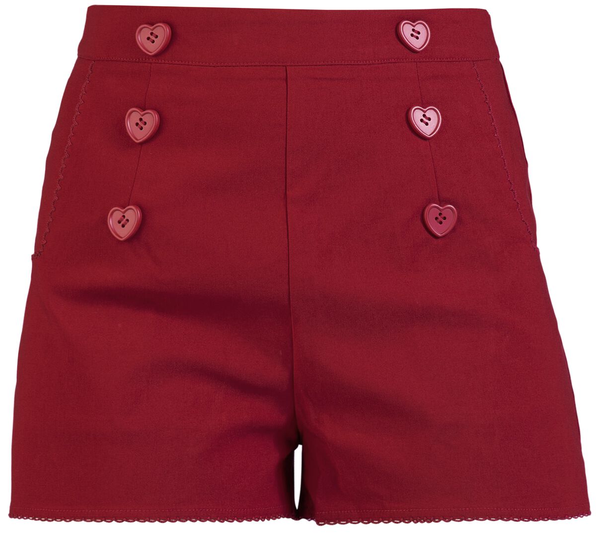 Heart Button Shorts | Voodoo Vixen Short