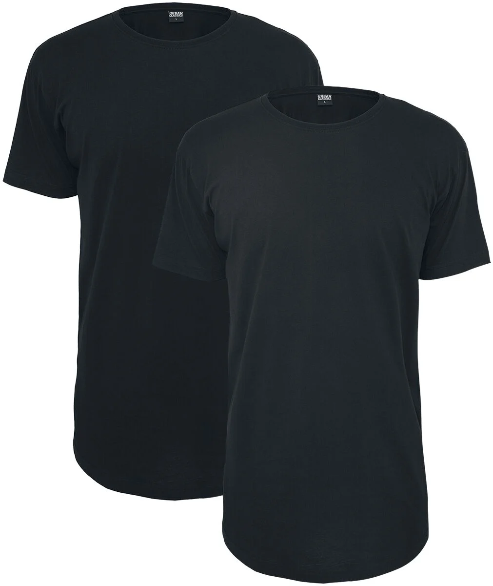 T-Shirt Manche Longue Pre-Pack - Lot De 2 | Urban Classics T-Shirt Manches courtes