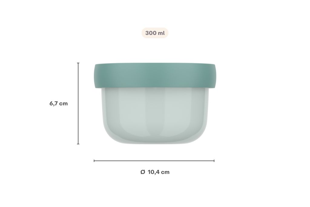 Mepal Campus 300 ml Fruitbox met vorkje - Food Fest