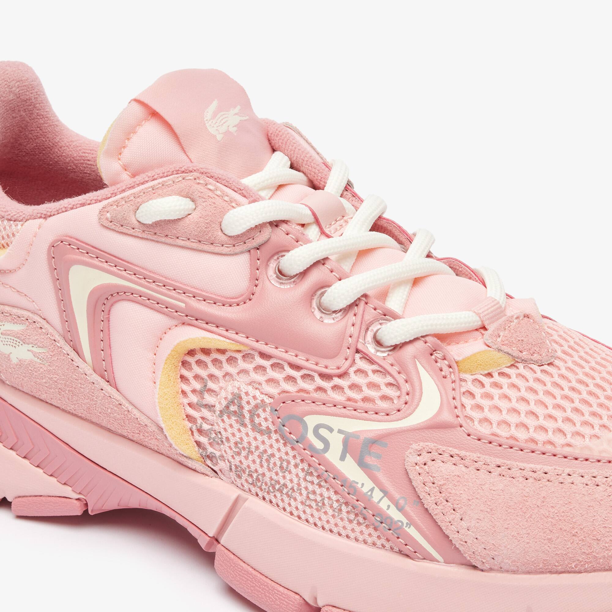 Damen L003 Neo Sneaker aus Textil Sneakers - Rosa - Lacoste - Damen
