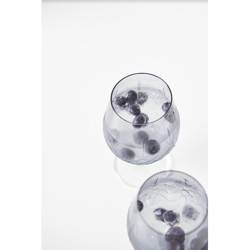 Frederik Bagger Crispy Sixball 2-pak Glas, Sapphire, 36 cl