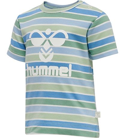 Hummel T-Shirt - hmlPELLE - Greyed Jade