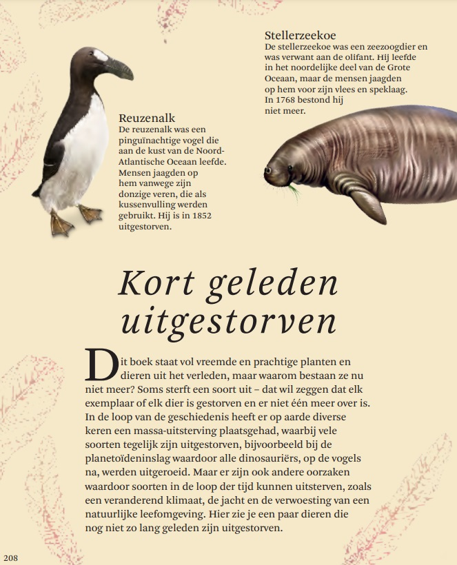 Het dikke boek van alle bijzondere Dino's
