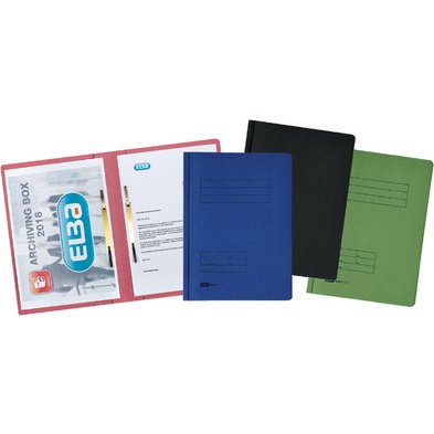 Chemise à double lamelle, format A4, carton manille -