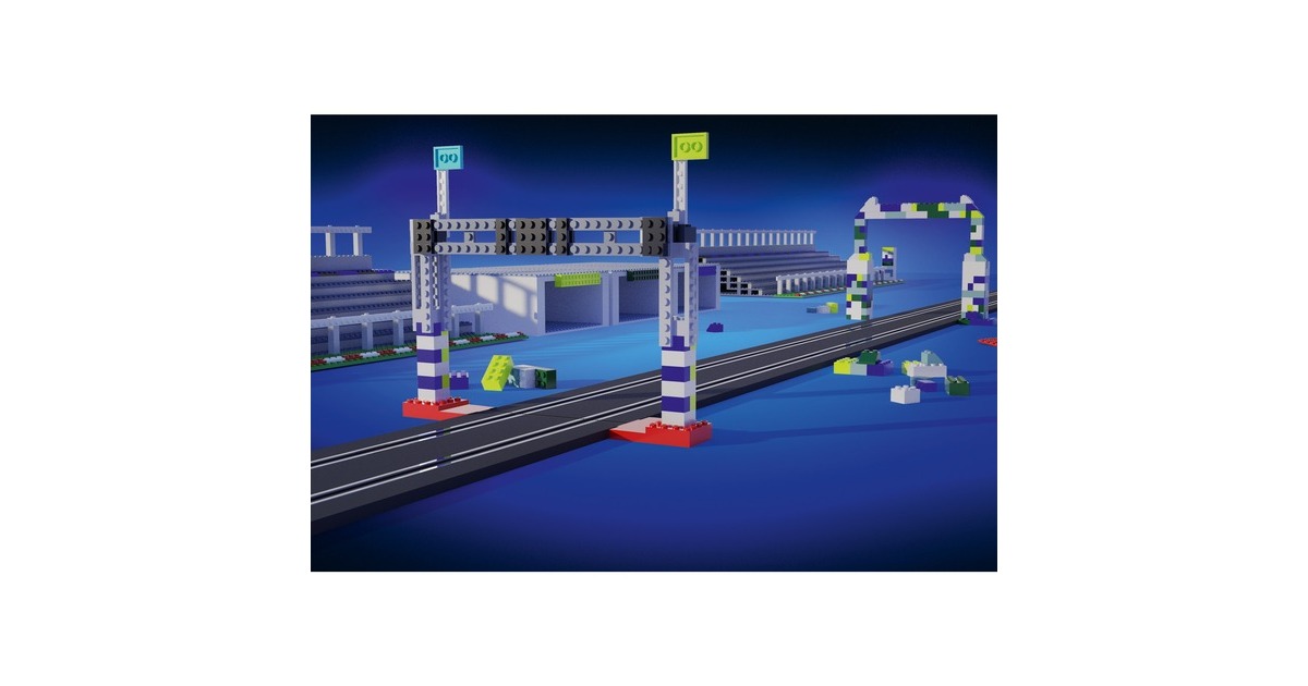 CarreraGO!!! Build 'n Race - Racing Set 3,6 Racebaan