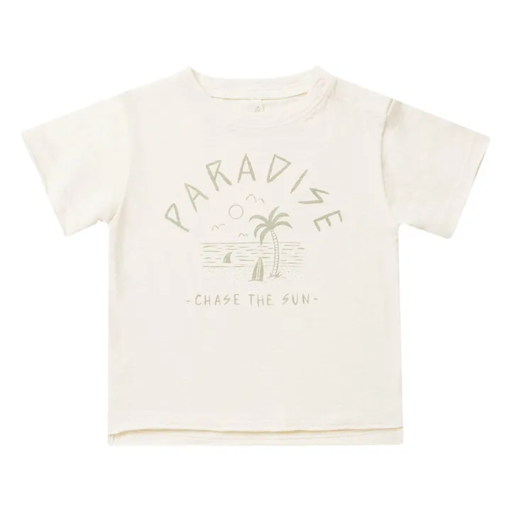 Rylee + Cru T-Shirt Chase the Sun | Ivoire