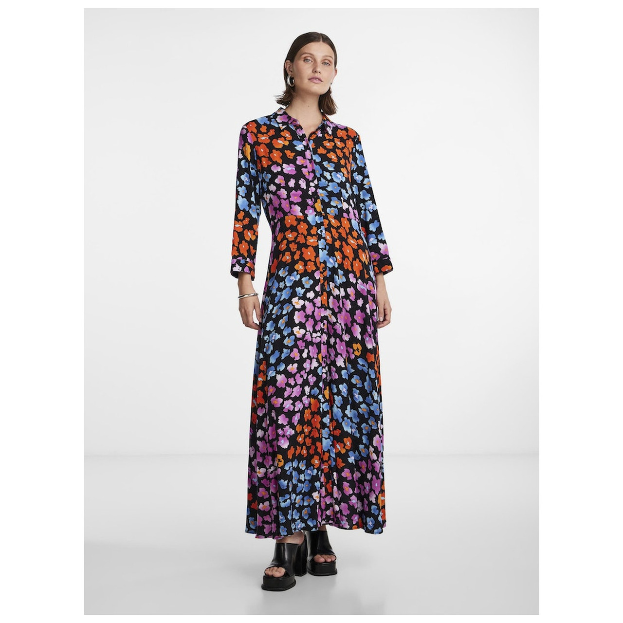 Y.A.S YASSAVANNA LONG SHIRT DRESS S.