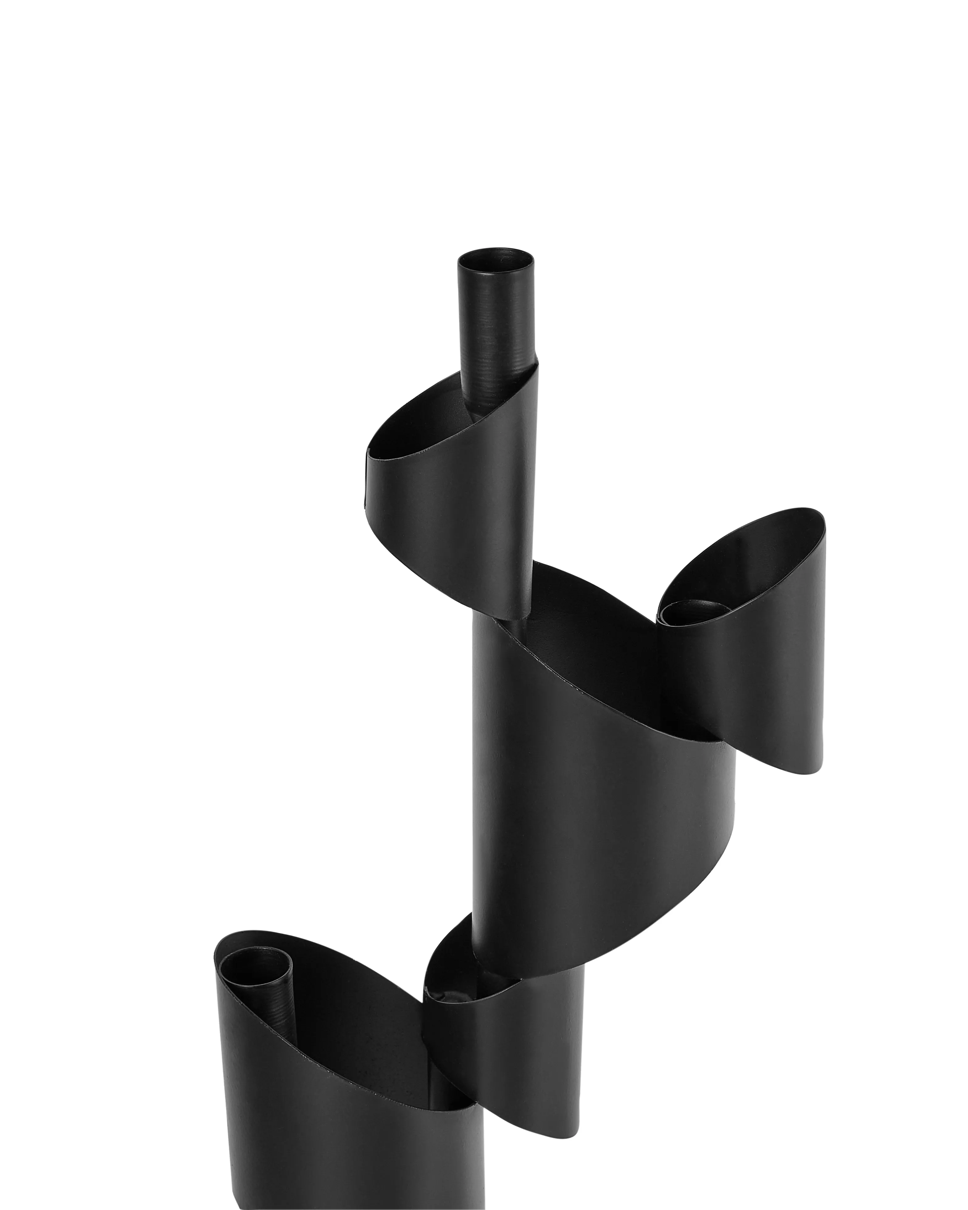 Kaarshouder AMILLY Metaal 51 cm Zwart