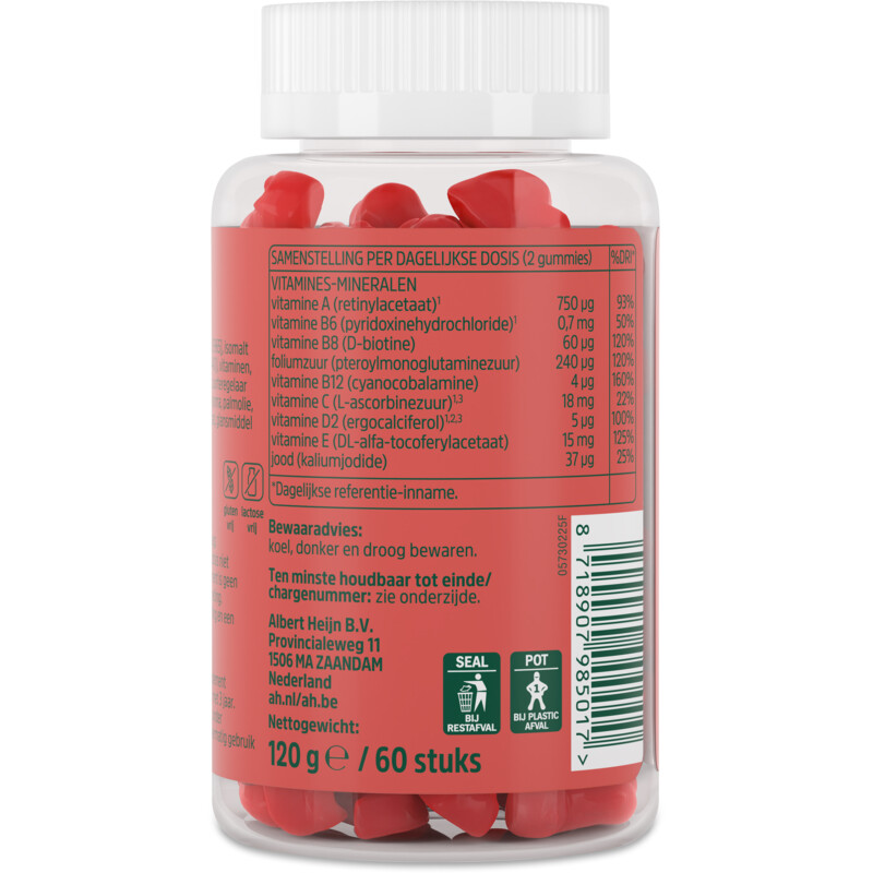 Care Multi kids gummies aardbeiensmaak