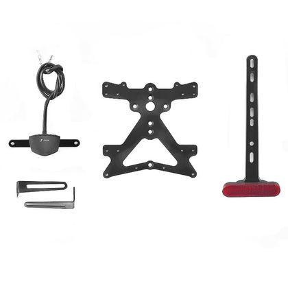 Support de plaque Rizoma FOX - Noir