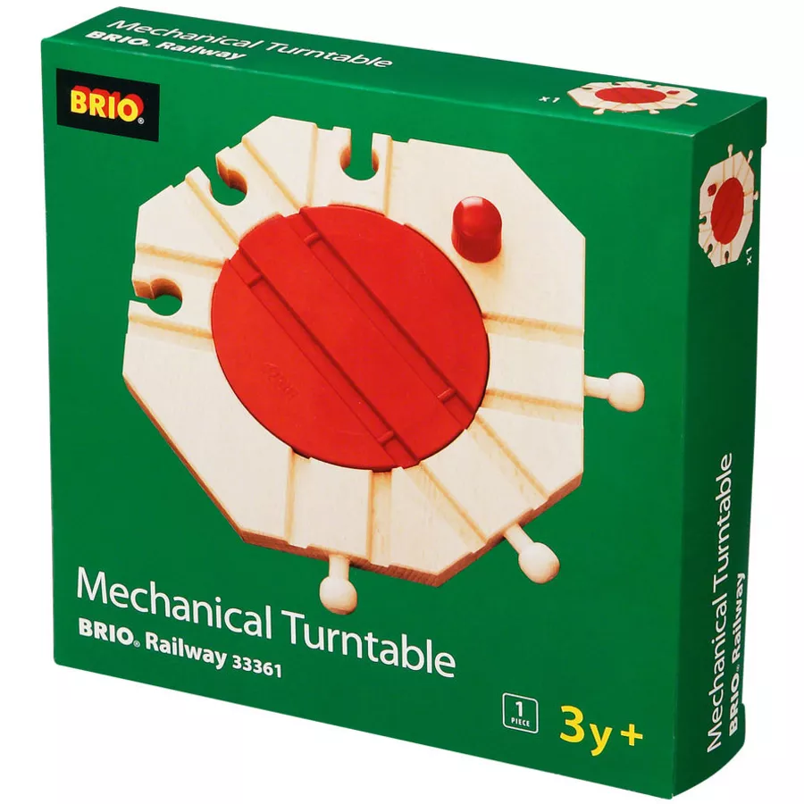 BRIO® WORLD Mechanische Drehscheibe 33361