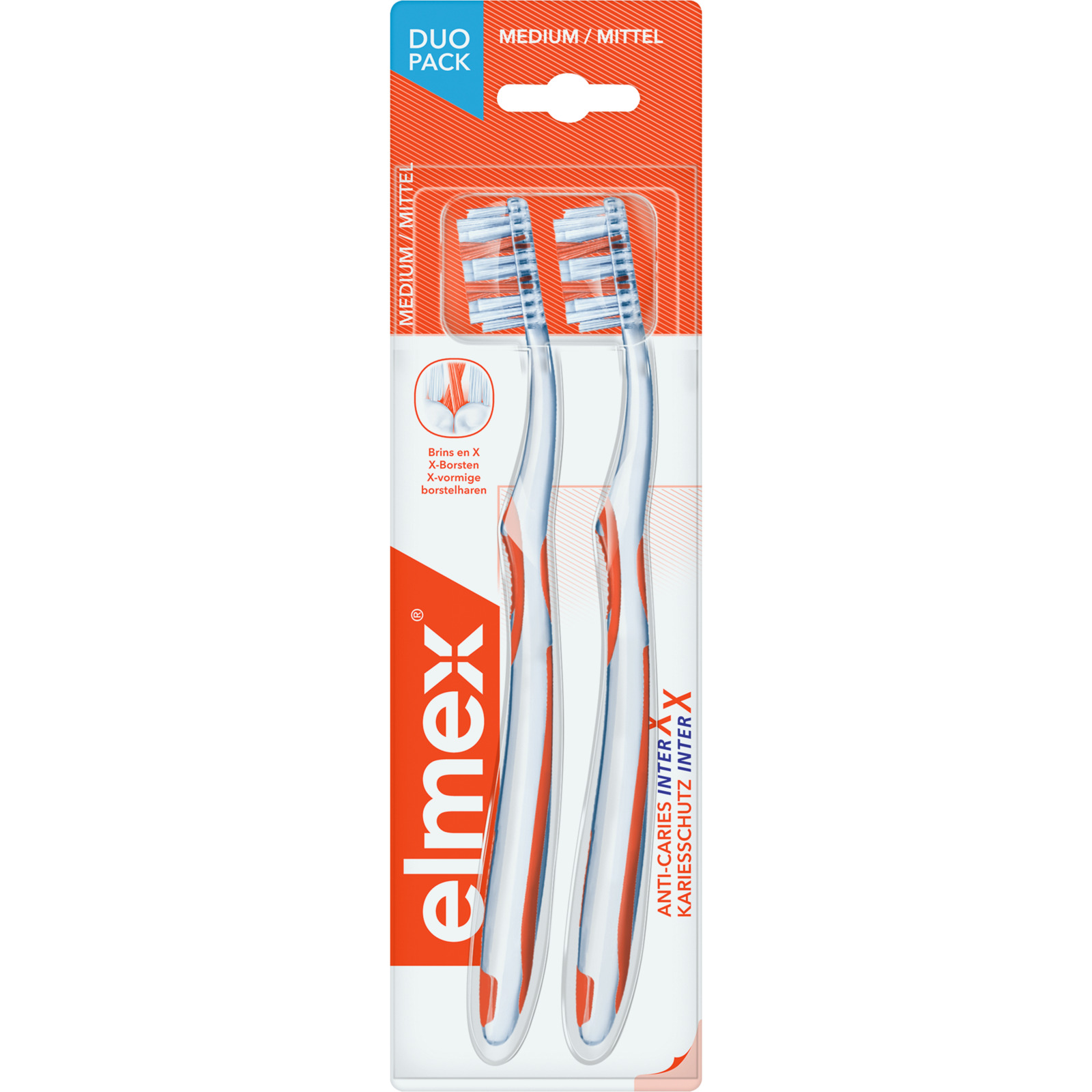 Elmex Zahnbürste Kariesschutz Duo-Pack