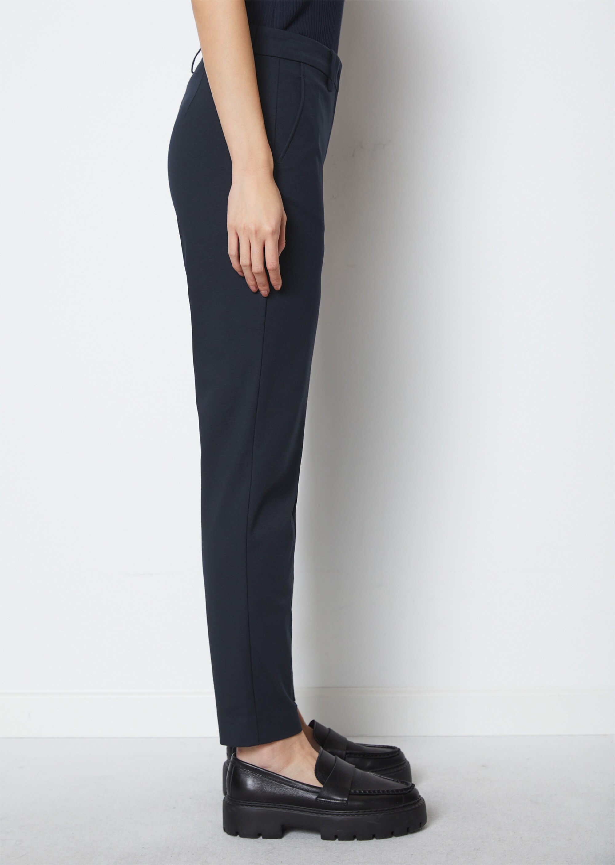 Jerseyhose slim aus Interlock-Qualität