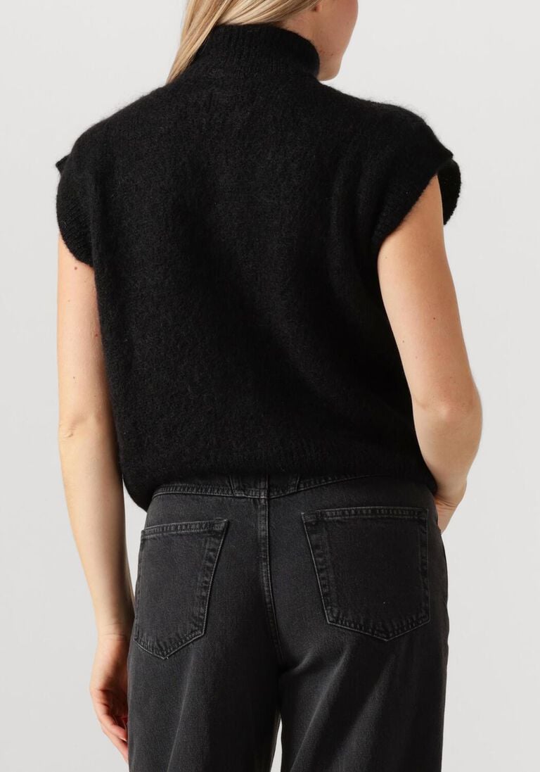 zwarte des petits hauts vest alibou