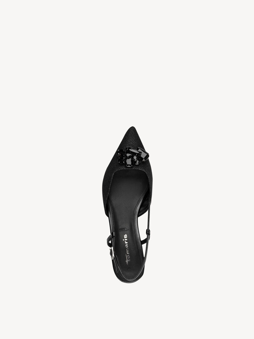 Slingpumps - zwart