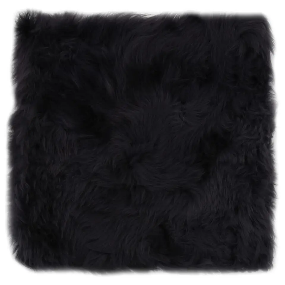 vidaXL - Stoelkussen - Grijs - Fleece - 2 stuks