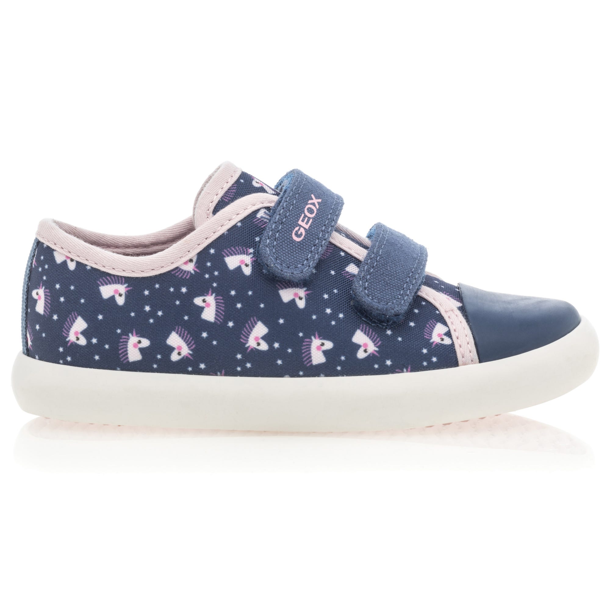 Baskets en toile Fille bleu marine