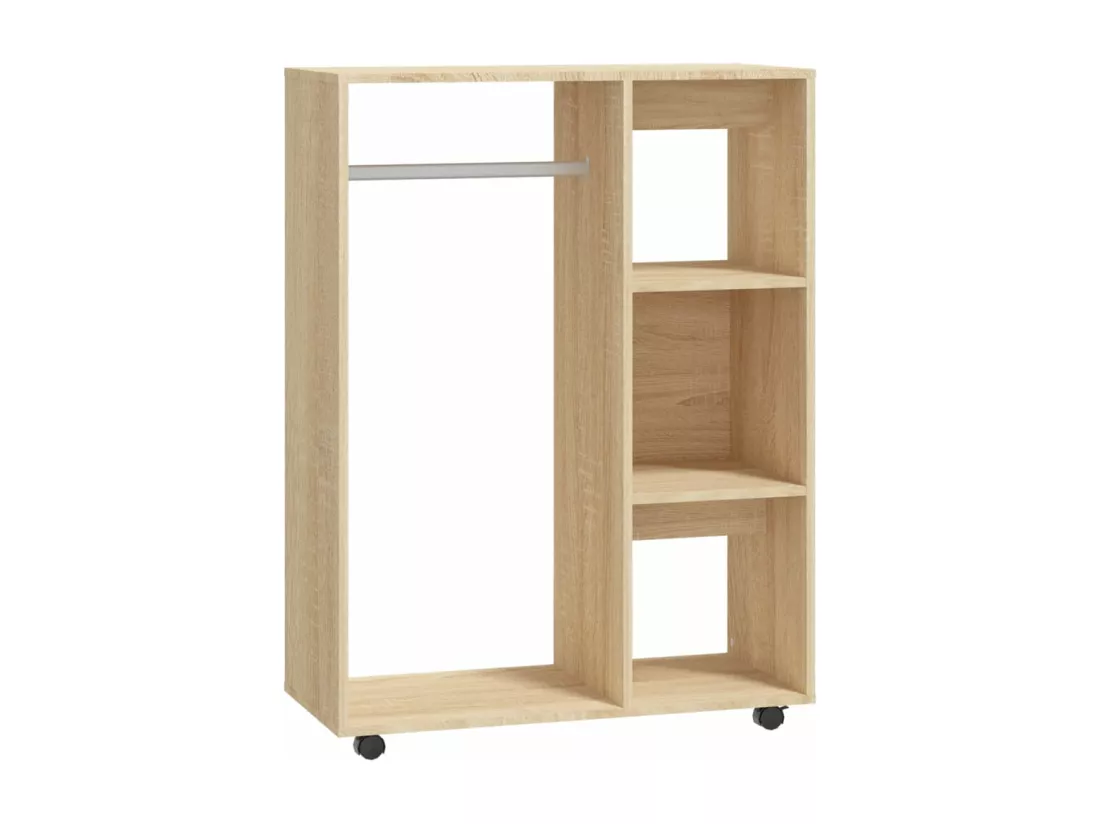 Garde-robe Chêne sonoma 80x40x110 cm Bois d’ingénierie