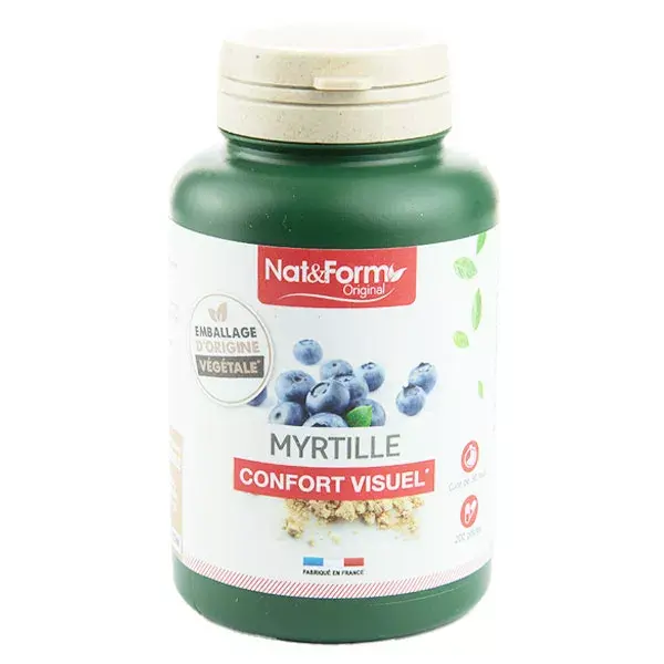 Nat & Form Original Mirtilo e Frutas Vermelhas 200 cápsulas