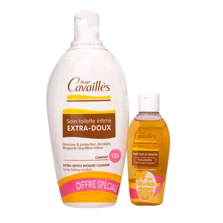 Soin toilette intime 500ml + huile offerte