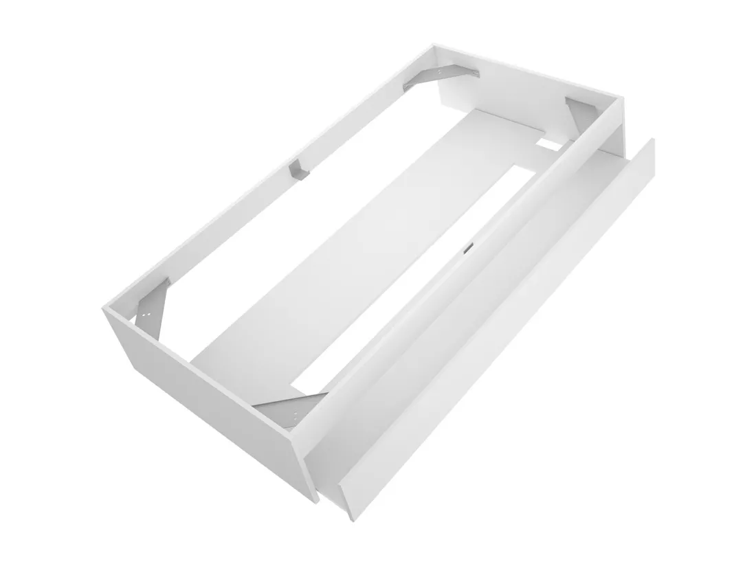 Ensemble de lit gigogne avec 2 tiroirs + Table de nuit + armoire pour enfant coloris chêne naturel, blanc