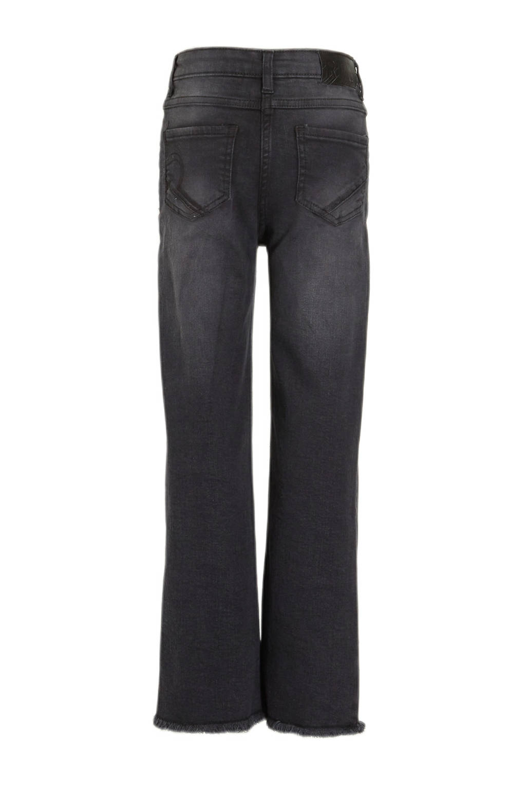 Retour Jeans high waist wide leg jeans Missour black denim