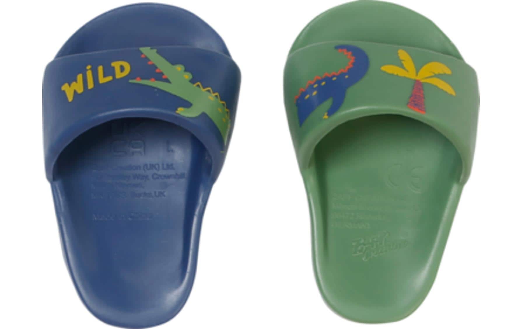 Puppenkleidung Badelatschen assortiertBadeschuhe für die Puppe