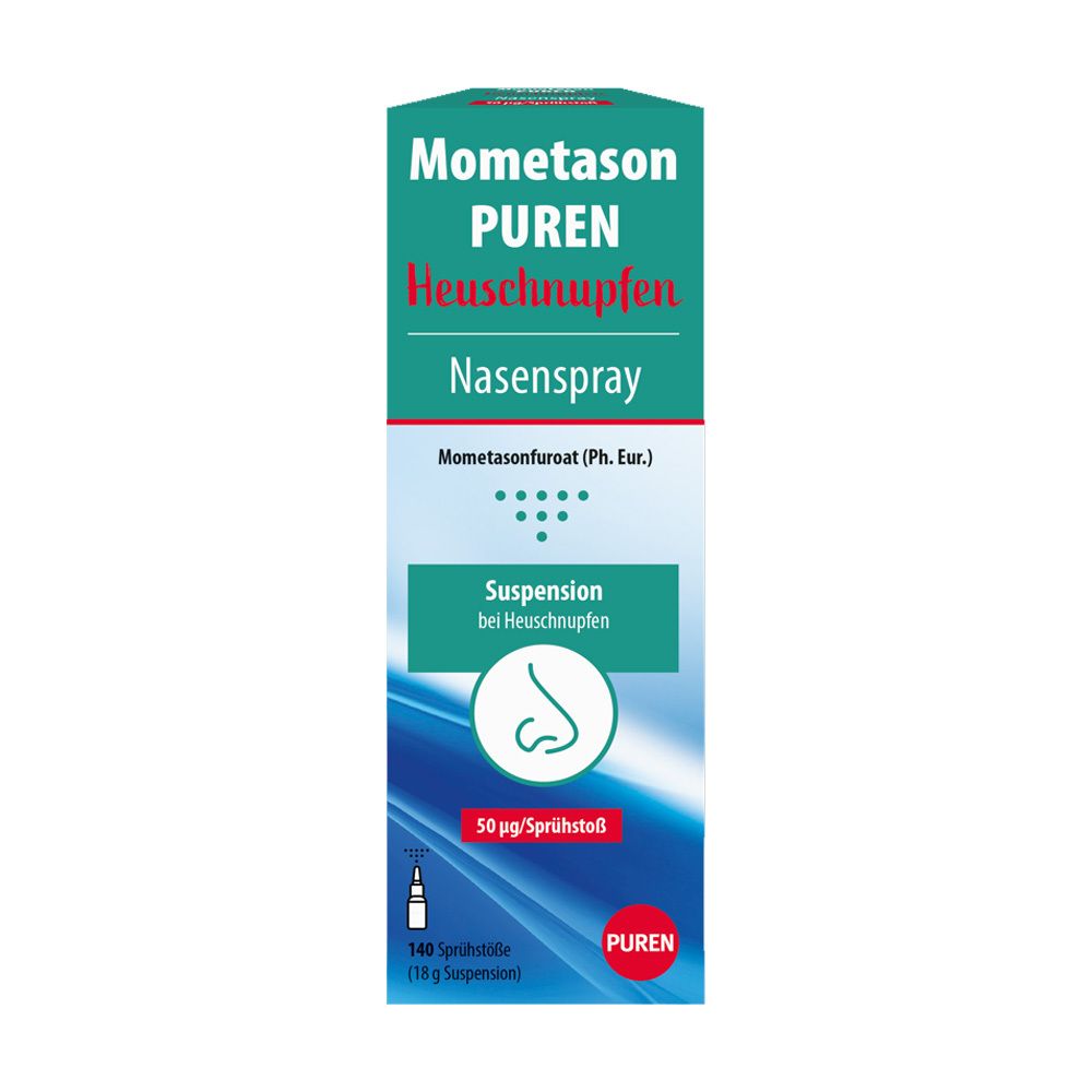 MOMETASON PUREN Heuschnupfenspray 50µg/Sprühstoß