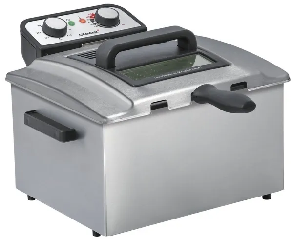 Steba DF 300 - Fritureapparat - 5 liter - 3 kW - rustfrit stål