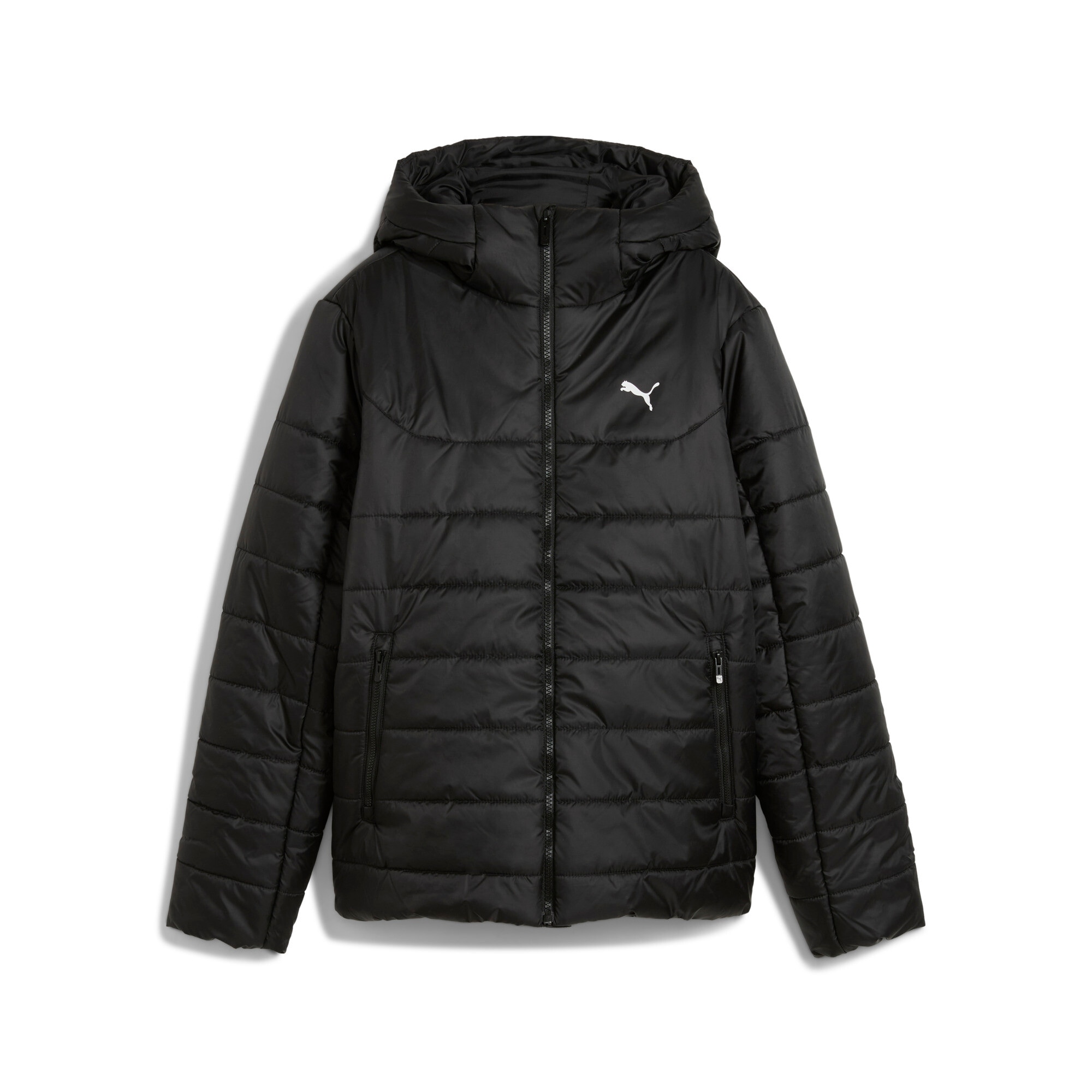 PUMA Winterjacke »ESS HOODED PADDED JACKET« mit Kapuze