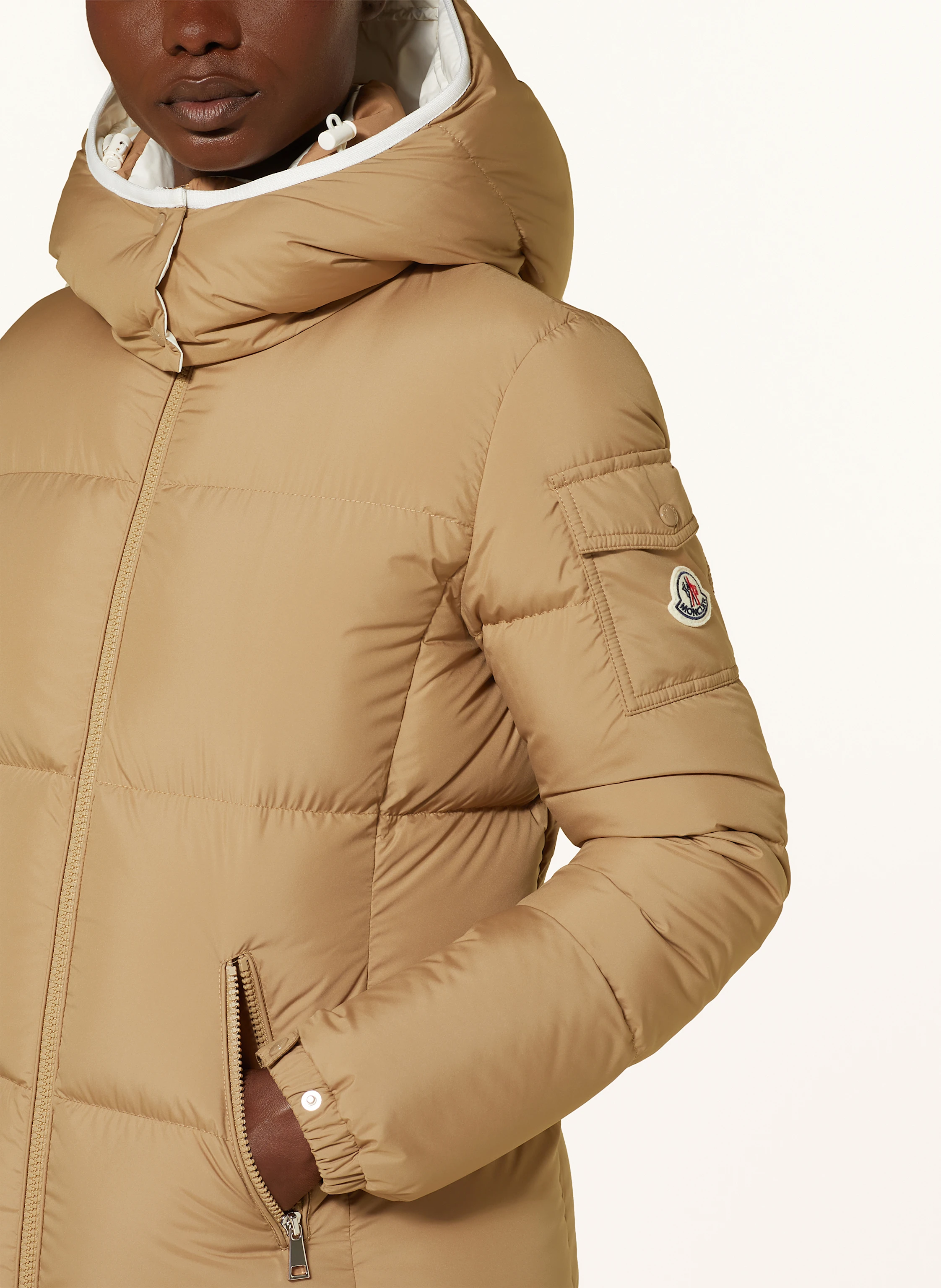 MONCLER Daunenjacke FOURMINES mit abnehmbarer Kapuze