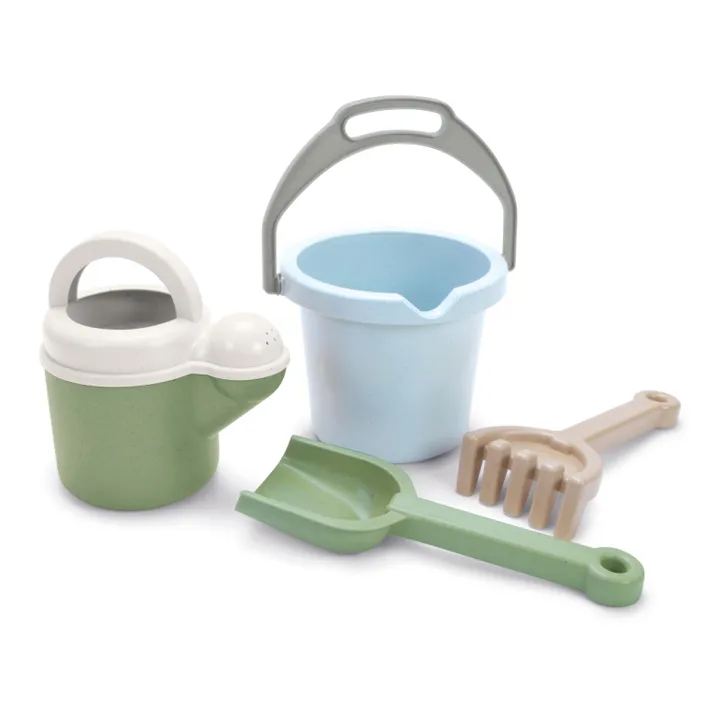 Dantoy Jouets de plage en bioplastique - Set 4 | Vert