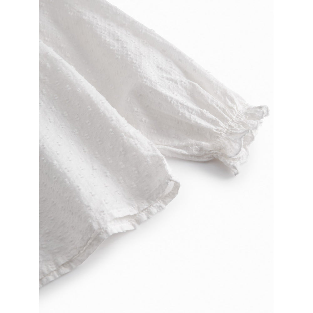 Køb MarMar Fine Dobby White Trissy Bluse