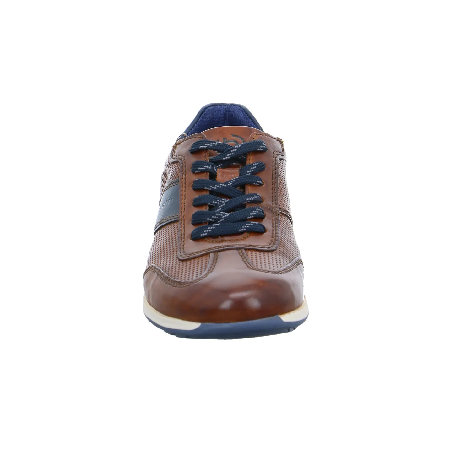 BUGATTI SHOES Halbschuhe Sneaker Cognac Leder
