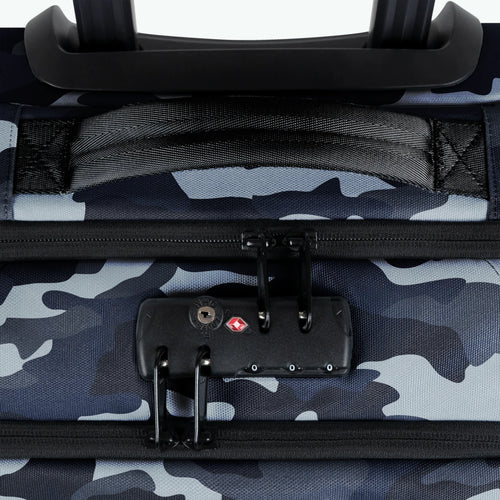 Valise Souple 2 roues medium Bimini bleu