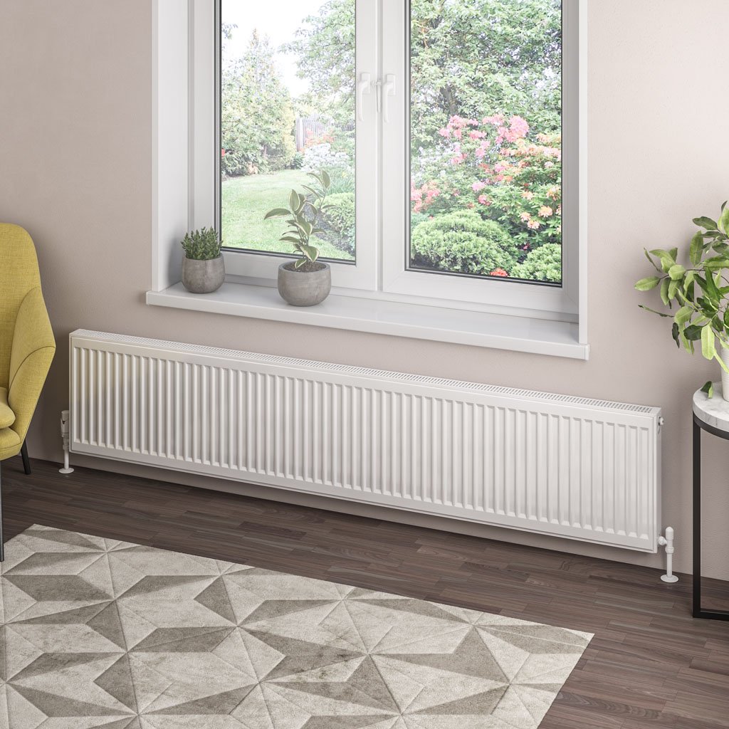 Eastbrook Type 21 paneelradiator 200x40cm 2408W wit glans
