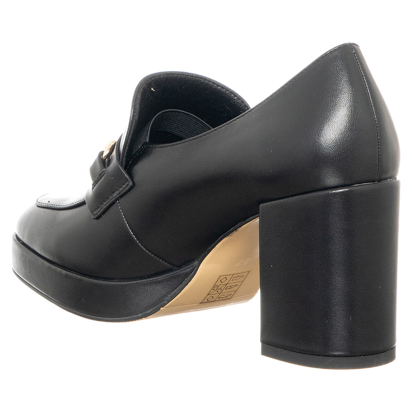 Tua By Braccialini Mocassins Hortense noirs - Talon 8 cm