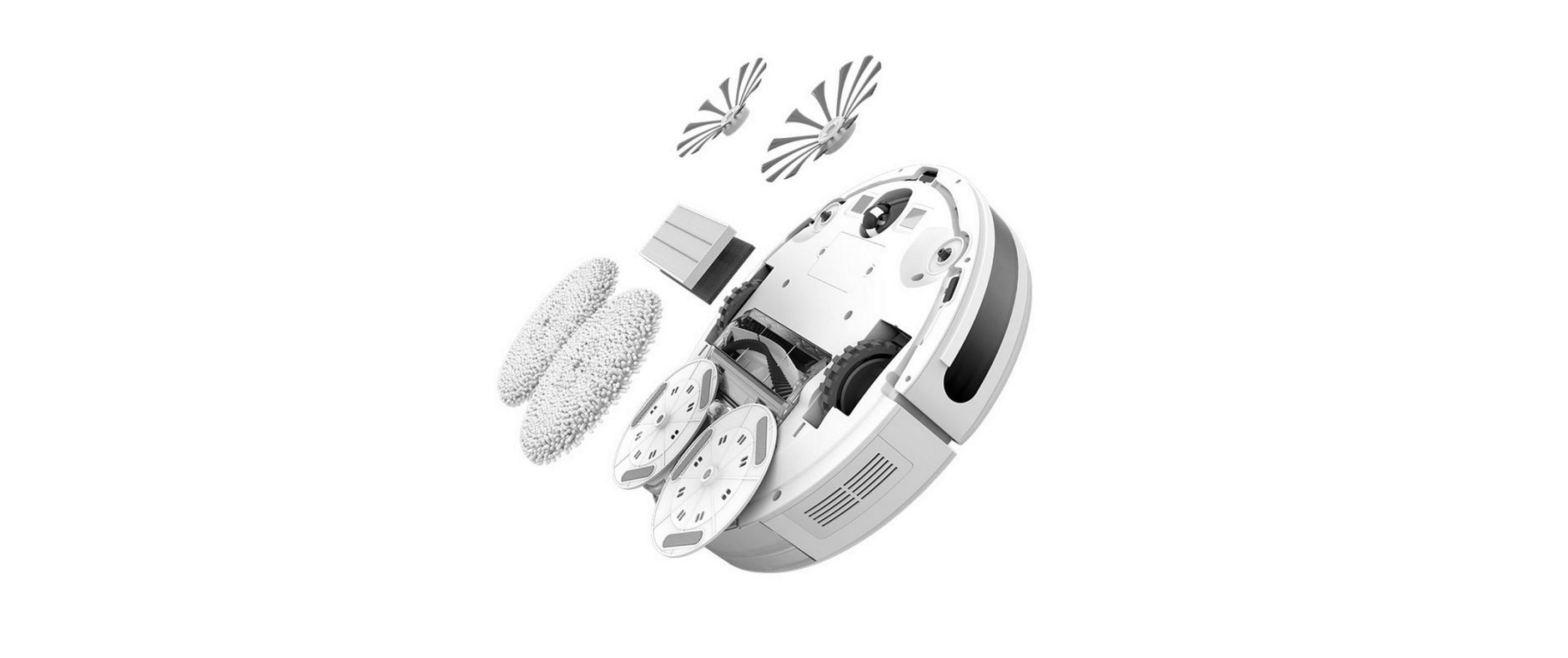 Seitenbürste Spinwave 2 StückOriginalzubehör zum Spinwave Saugroboter
