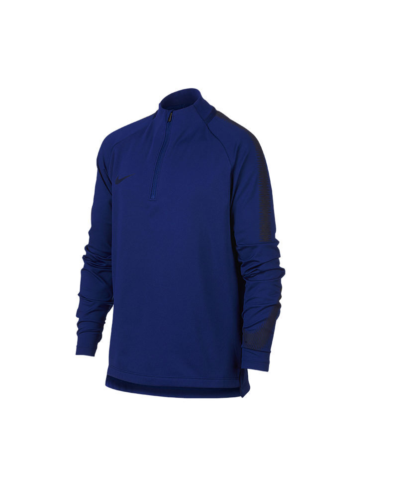 Nike Dry Squad Drill Top langarm Kids Blau F457